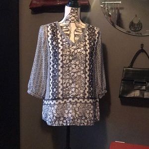 Floral Sheer Old Navy Blouse